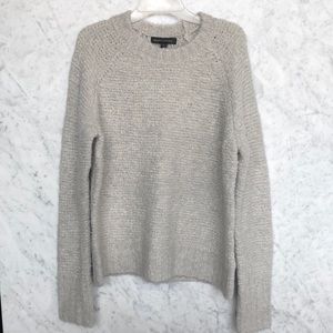 Soft and thick gray sweater from Banana Republic